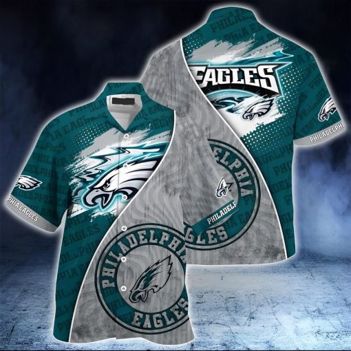 Eagles Hawaiian Shirt Big Logo Classic Philadelphia Eagles Gift