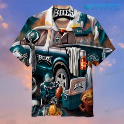 Eagles Hawaiian Shirt Camping Car Philadelphia Eagles Gift