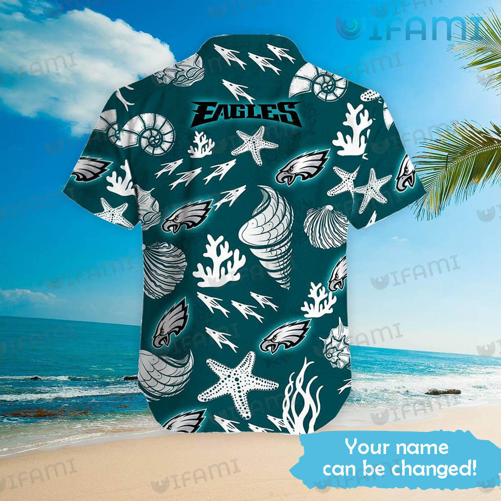 Philadelphia Eagles NFL Custom Name Hawaiian Shirt