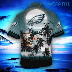 Eagles Hawaiian Shirt Mickey Mouse Anchor Coconut Philadelphia Eagles Gift