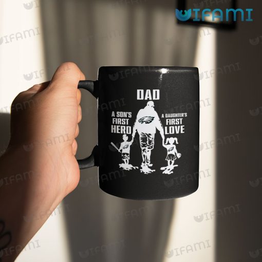 Eagles Mug Dad First Hero First Love Philadelphia Eagles Gift