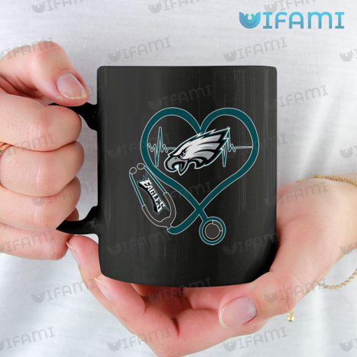 Eagles Mug Heartbeat Stethoscope Philadelphia Eagles Gift