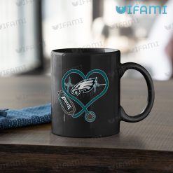 Eagles Mug Heartbeat Stethoscope Philadelphia Eagles Mug 11oz