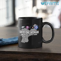 Eagles Mug Love One Woman Phillies 76ers Flyers Philadelphia Eagles Mug 11oz