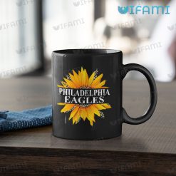 Eagles Mug Love Sunflower Leopard Pattern Philadelphia Eagles Mug 11oz