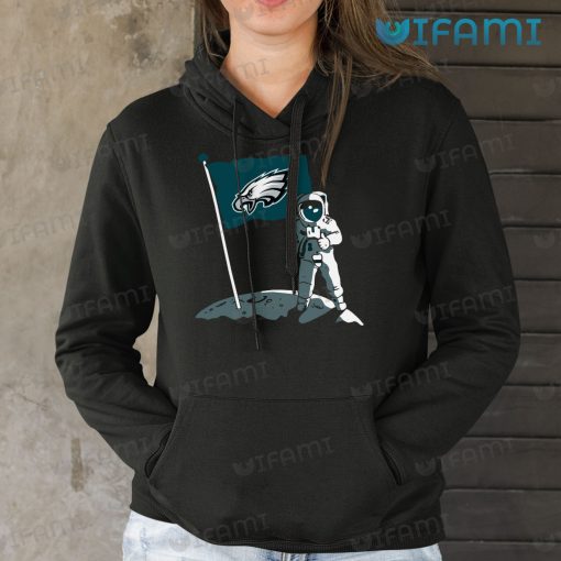 Eagles Shirt Astronaut Stabbing Flag Into The Moon Philadelphia Eagles Gift