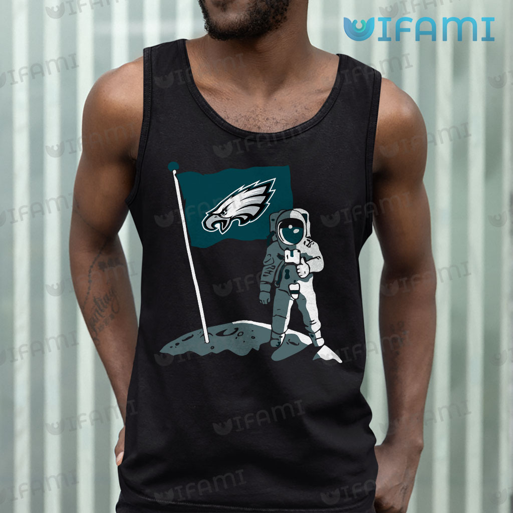 Men's Midnight Green Philadelphia Eagles Big & Tall Muscle Sleeveless  Pullover Hoodie