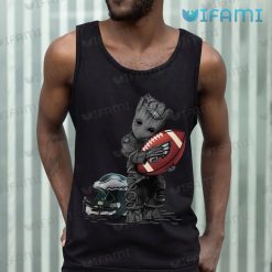 Eagles Shirt Baby Groot Hug Football Helmet Philadelphia Eagles Tank Top