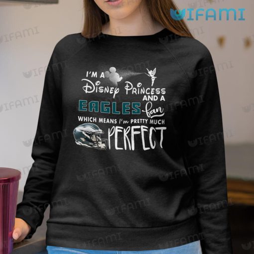 Eagles Shirt Disney Princess And A Fan Perfect Philadelphia Eagles Gift