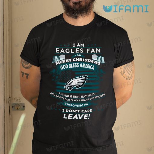 Eagles Shirt God Bless America I Don’t Care Philadelphia Eagles Gift