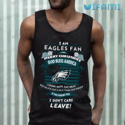 Eagles Shirt God Bless America I Dont Care Philadelphia Eagles Tank Top