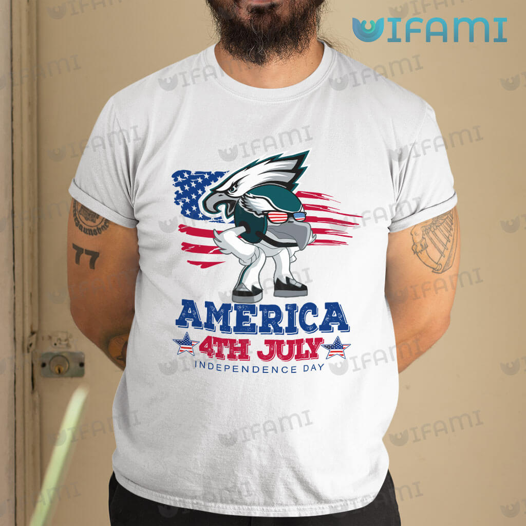 Eagles Shirt Independence Day USA Flag Philadelphia Eagles Gift -  Personalized Gifts: Family, Sports, Occasions, Trending