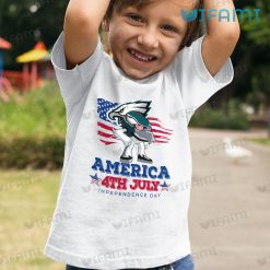 Eagles Shirt Independence Day USA Flag Philadelphia Eagles Kid Shirt