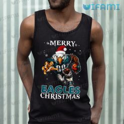 Eagles Shirt Mascot Merry Christmas Philadelphia Eagles Tank Top
