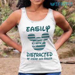 Eagles Shirt Mickey Easily Distracted By Disney Philadelphia Eagles Tank Top