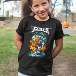 Eagles Shirt Mickey Jack O Lantern Halloween Philadelphia Eagles Kid Shirt