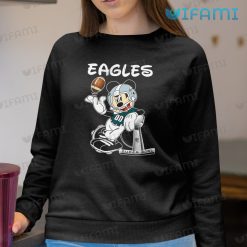 Eagles Shirt Mickey Wearing Philly Uniform Superbowl Philadelphia Eagles Sweashirt