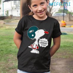 Eagles Shirt Snoopy This Is For All Haters Philadelphia Eagles Kid Shirt