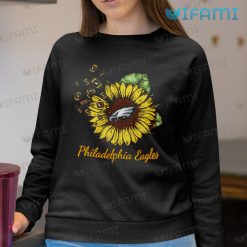 Eagles Shirt Sunflower Football Helmet Philadelphia Eagles Sweashirt
