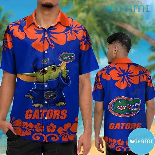Florida Gators Hawaiian Shirt Baby Yoda Gators Gift