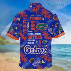 Florida Gators Hawaiian Shirt Football Coconut Pattern Gators Present Back
