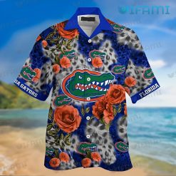 Florida Gators Hawaiian Shirt Roses Leopard Gators Present