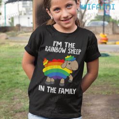 Funny LGBT Shirt Im The Rainbow Sheep In The Family LGBT Kid Shirt