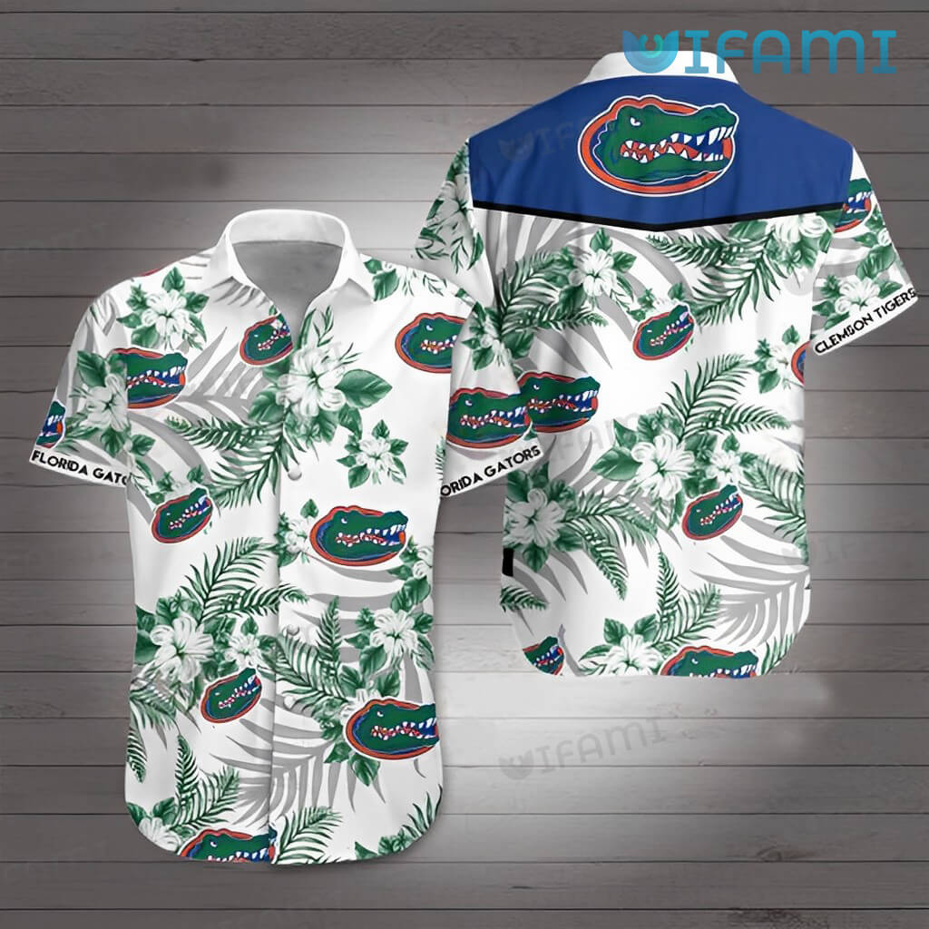 Gators Hawaiian Shirt Palm Leaf Pattern Florida Gators Gift - Personalized  Gifts: Family, Sports, Occasions, Trending