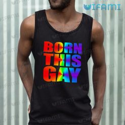 Gay Shirt Born This Gay Tank Top 1