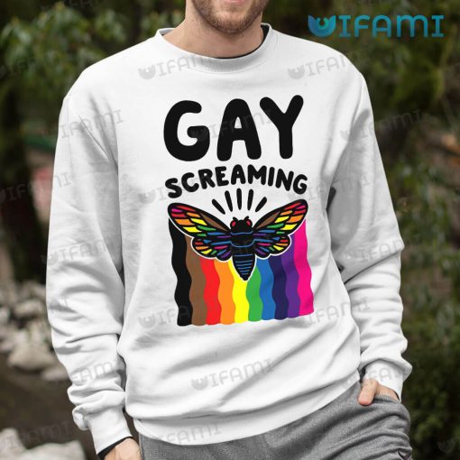 Gay Shirt Cicada Gay Screaming Gay Gift