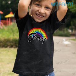Gay Shirt Gay Rainbow Purple Gay Kid Shirt