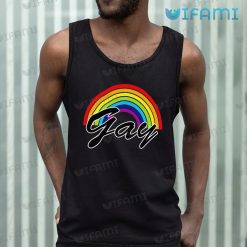 Gay Shirt Gay Rainbow Purple Gay Tank Top