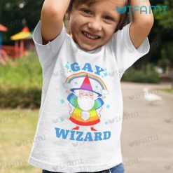 Gay Shirt Gay Wizard Rainbow Flag Gay Kid Shirt