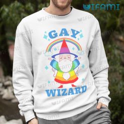 Gay Shirt Gay Wizard Rainbow Flag Gay Sweashirt