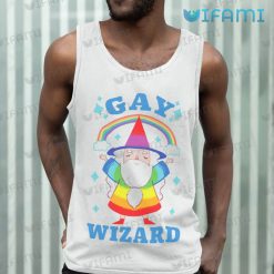 Gay Shirt Gay Wizard Rainbow Flag Gay Tank Top