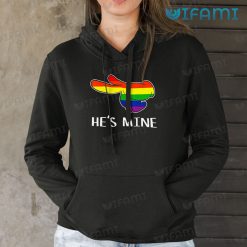 Gay Shirt Hes Mine Gay Couple Gay Hoodie