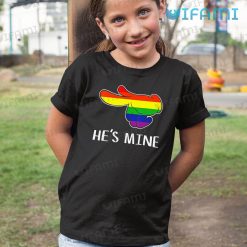 Gay Shirt Hes Mine Gay Couple Gay Kid Shirt
