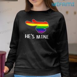 Gay Shirt Hes Mine Gay Couple Gay Sweashirt