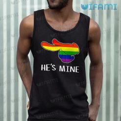 Gay Shirt Hes Mine Gay Couple Gay Tank Top
