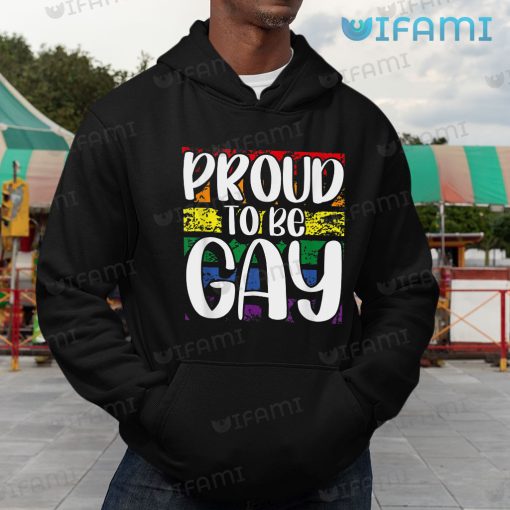 Gay Shirt Proud To Be Gay Rainbow Flag Gay Gift