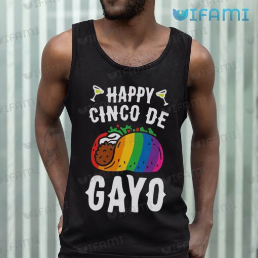 Gay Shirt Taco Happy Cinco De Gayo Gay Gift