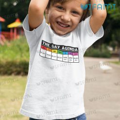 Gay Shirt The Gay Agenda Gay Kid Shirt
