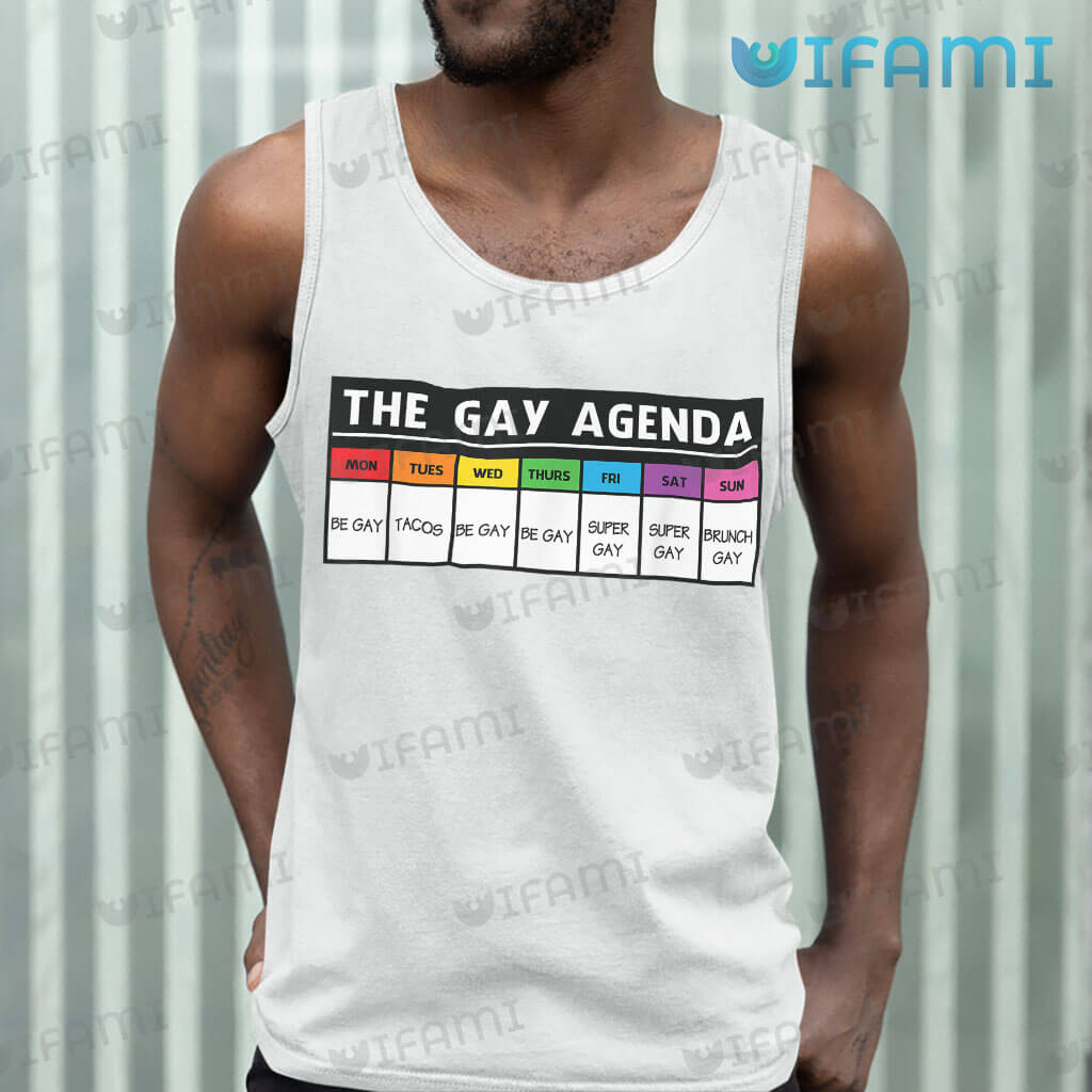 Gay Shirt The Gay Agenda Gay Gift
