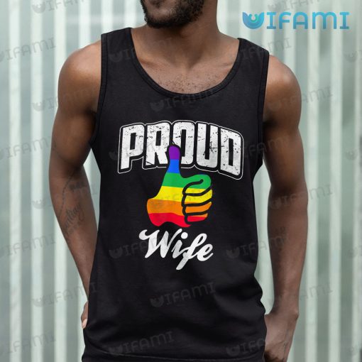 Gay Shirt Thumbs Up Proud Wife Gay Gift