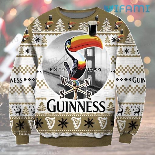 Guinness Christmas Sweater Toucan Weather Vane Guinness Beer Gift
