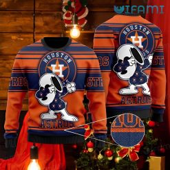 Houston Astros Sweater Snoopy Dabbing Houston Astros Gift