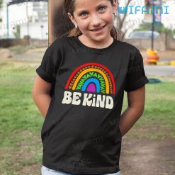 LGBT Shirt Be Kind Rainbow Flag LGBT Kid Shirt