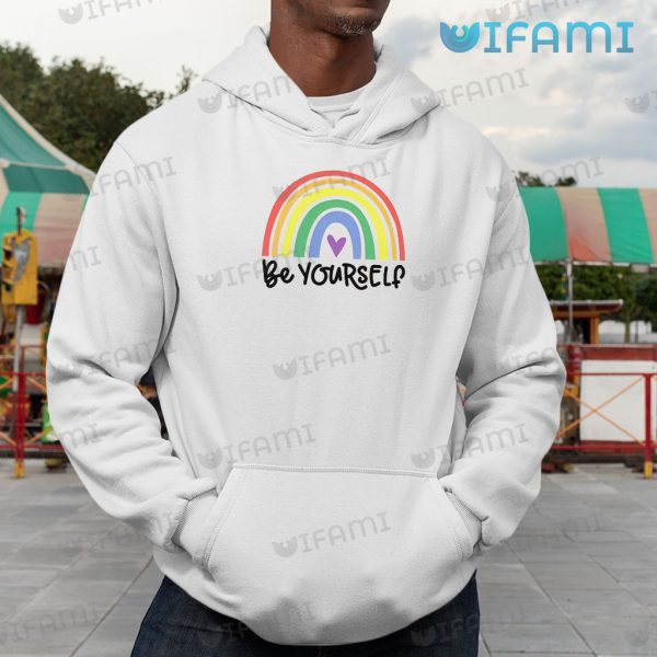 LGBT Shirt Be Yourself Rainbow LGBT Gift