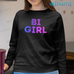 LGBT Shirt Bi Girl Color Of Bisexual Flag LGBT Sweashirt