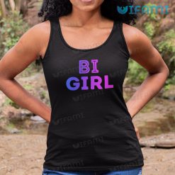 LGBT Shirt Bi Girl Color Of Bisexual Flag LGBT Tank Top